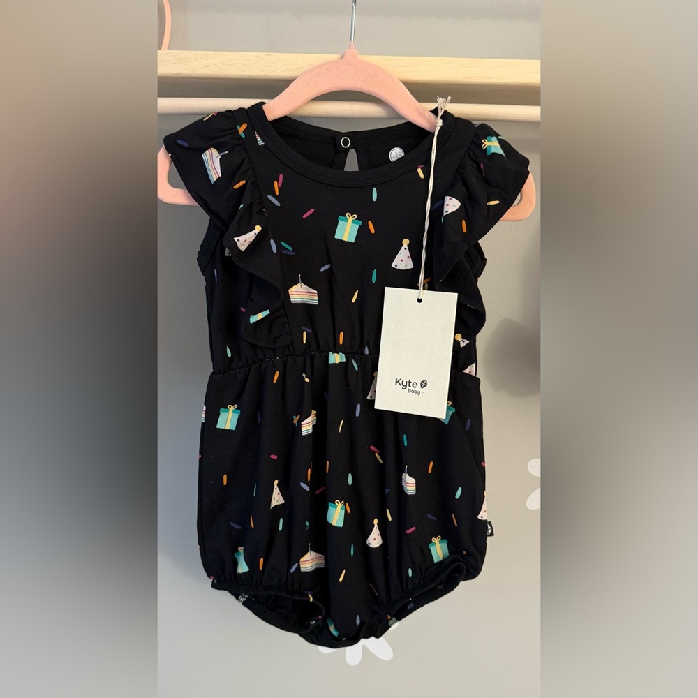 Kyte Baby Midnight Party Bubble Romper